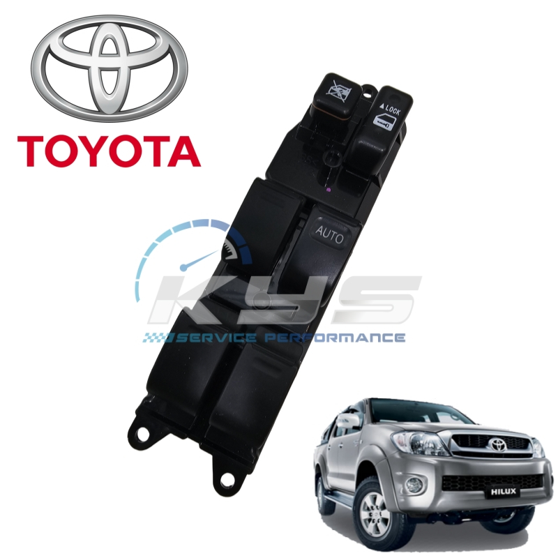 FRONT RH POWER WINDOW MASTER MAIN SWITCH TOYOTA HILUX VIGO,FORTUNER