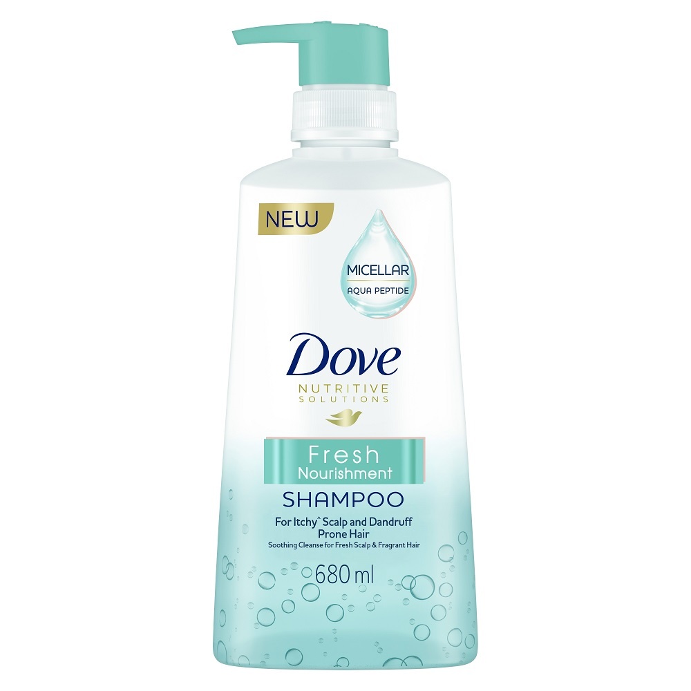 Dove Micellar Shampoo Fresh Nourishment (650ml) Shopee Malaysia
