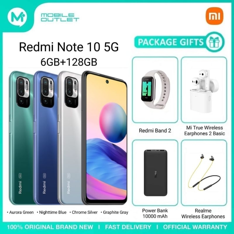 Redmi Note 10 5g 6gb128gb Original Xiaomi Malaysia Shopee Malaysia 2020