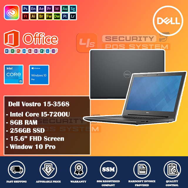 Dell vostro 3568 i5 7th gen 8gb on sale ram