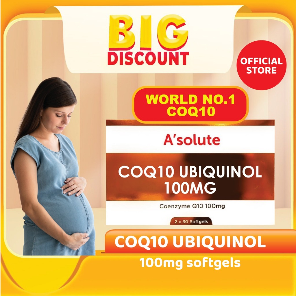 [100% Japan Origin] Asolute CoQ10 ubiquinol 60s’ | Shopee Malaysia