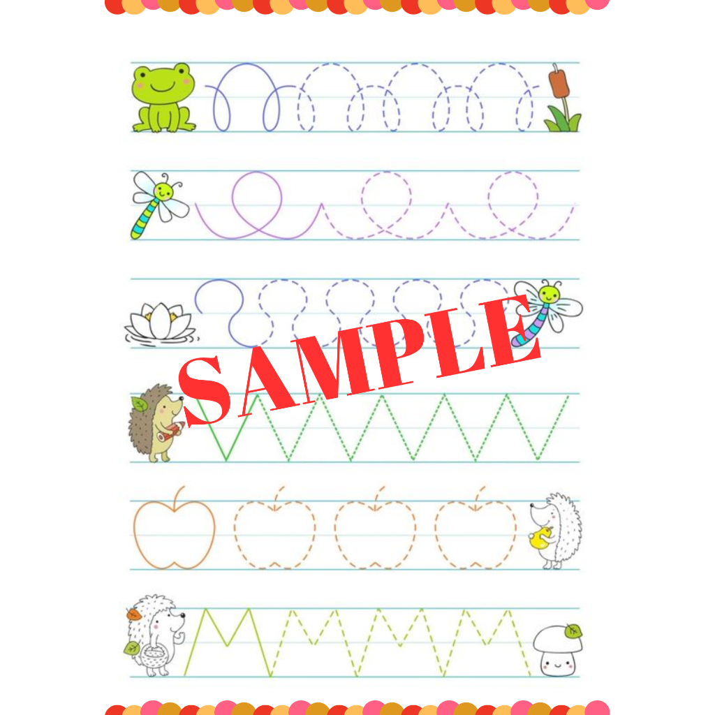 [PDF] LINE TRACING ACTIVITIES Printable Pages | Shopee Malaysia