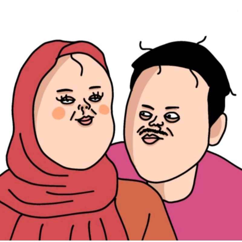 Lukisan Ugly / Hodoh / funny 🤣 (Siap in 24hour) | Shopee Malaysia