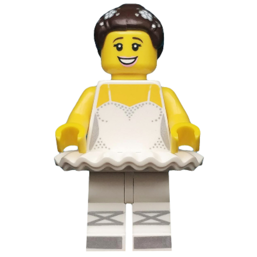 LEGO MINIFIGURE col237 Ballerina, Series 15 (Minifigure Only without ...