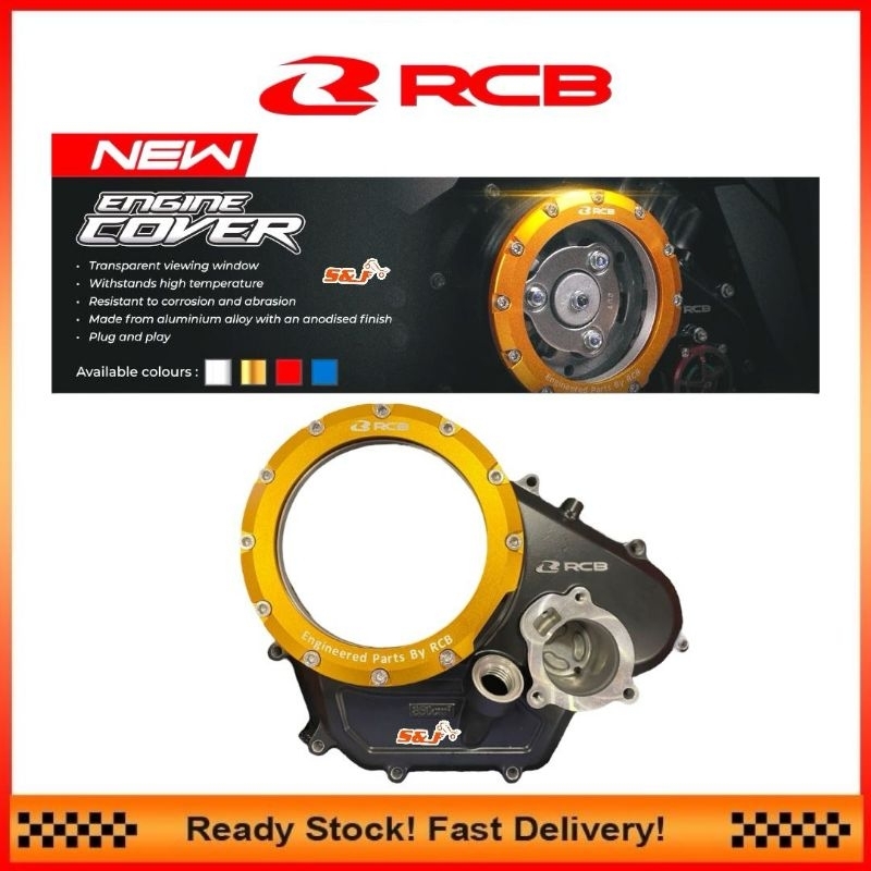 RCB Y15 Y15ZR Y16 Y16ZR MT15 R15 V3 ENGINE COVER ENGINE CLUTCH CASE