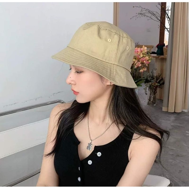 [MALAYSIA STOCK]RRE Bucket Hat Short Brim Sun Shade Topi Kebun | Shopee ...