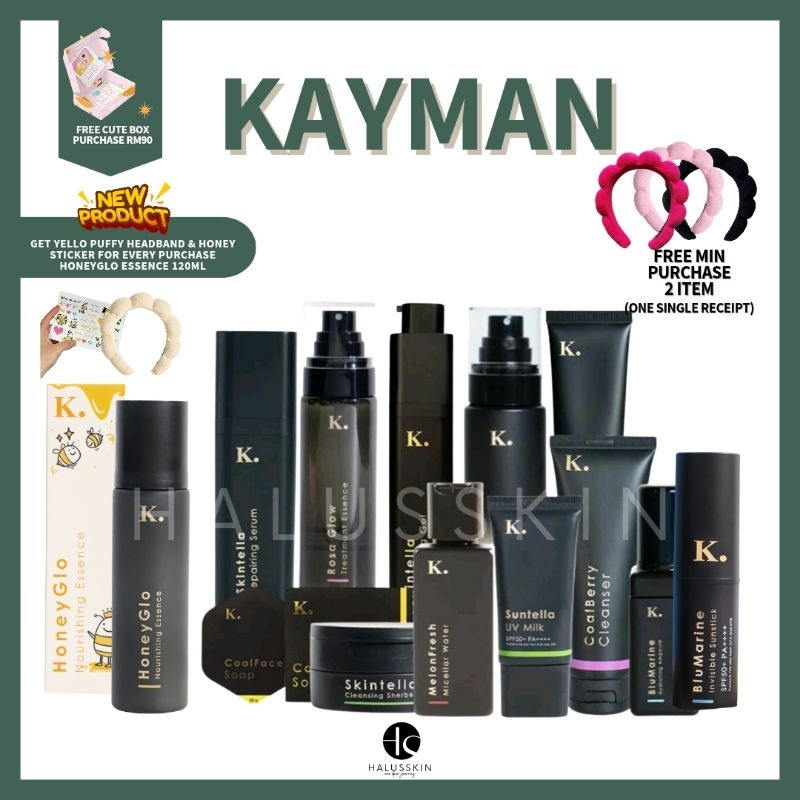 KAYMAN Cleanser,Mist Toner,Scrub,Cleansing Balm,Moisturizer,Mask,Serum,Essence Shopee Malaysia
