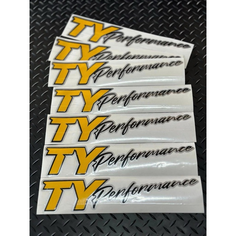 New sticker Ty Performance 2024 | Shopee Malaysia