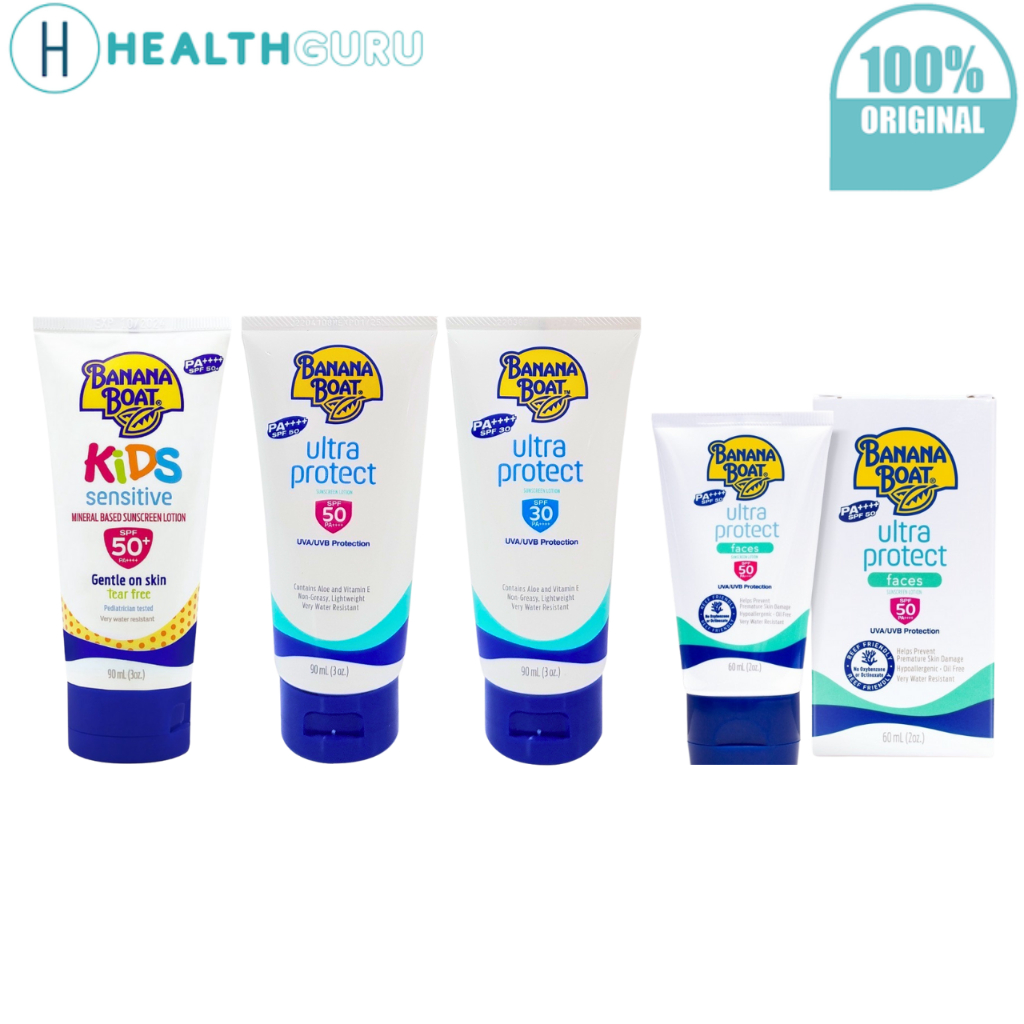 HealthGuru Banana Boat Ultra Protect Sunscreen Lotion SPF50/F30 PA ...