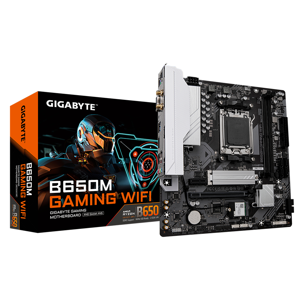 # GIGABYTE B650M GAMING WIFI MATX AMD Motherboard # AMD AM5 | Shopee ...