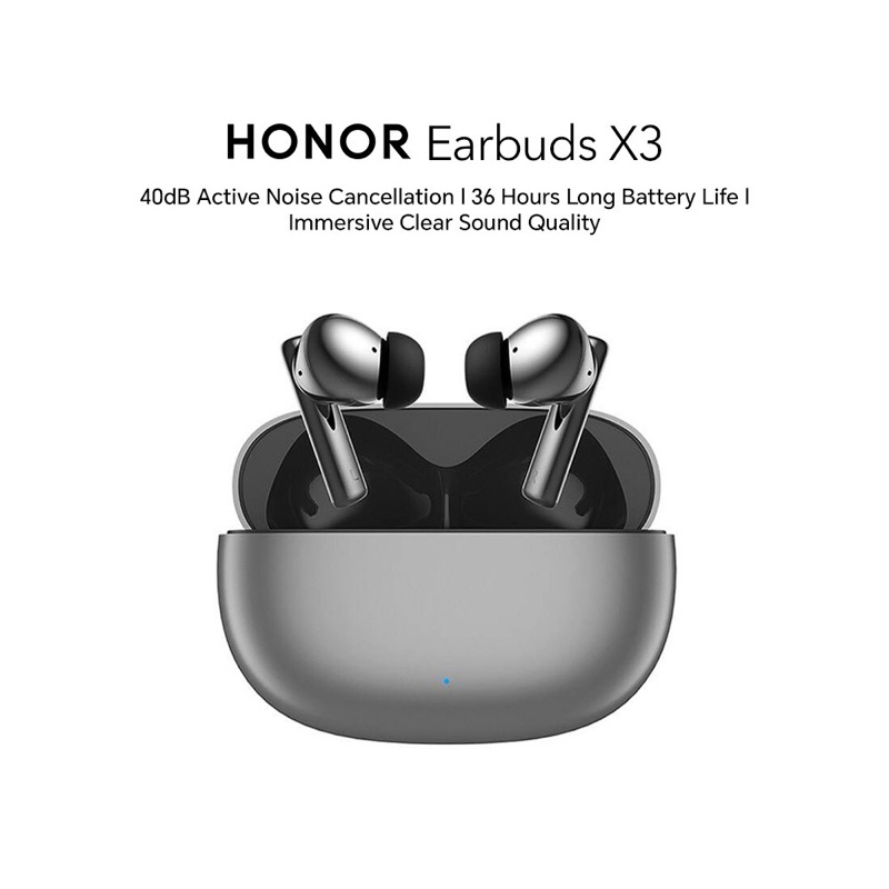 [Ready Stock ] 🔥HONOR Choice Earbuds X3 TWS Earphone 40dB active noise ...