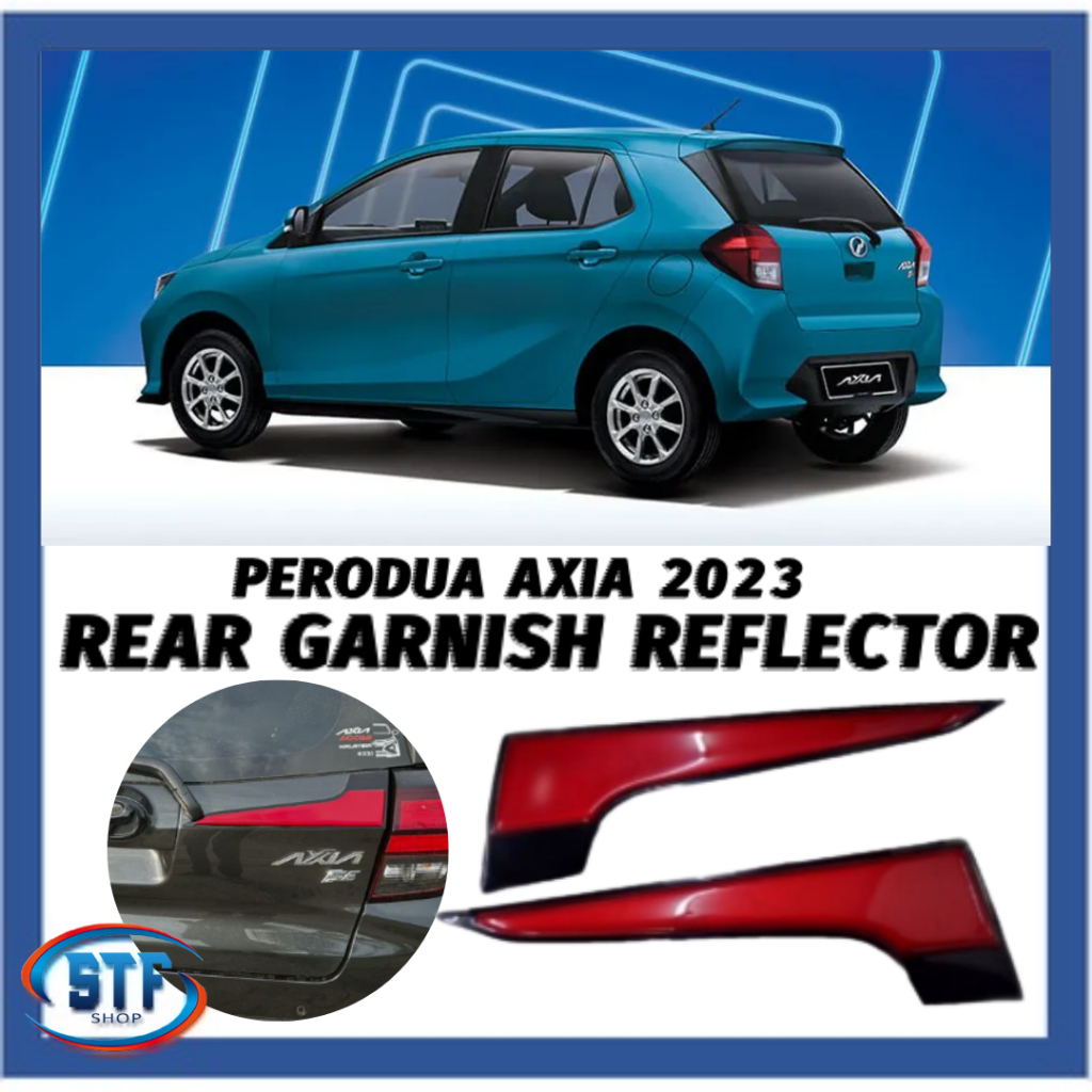 Perodua Axia New 2023 Rear Trunk Reflector Convert Accessories Rear ...