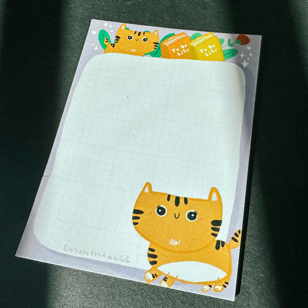 [CUTE TIGER] Cute Memo Tiger Cartoon Note Pad Memo Pad | Shopee Malaysia