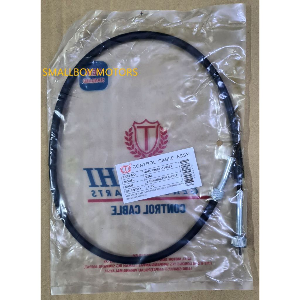 YAMAHA TZM 150 TACHOMETER RPM ENGINE CABLE WAYAR TALI ENJIN SET TZM150 ...