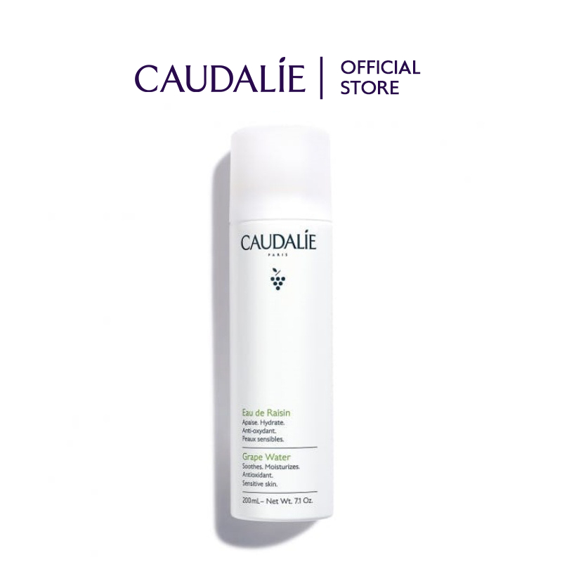 CAUDALIE GRAPE WATER MOISTURIZING FACE MIST TRAVEL SIZE SOOTHES