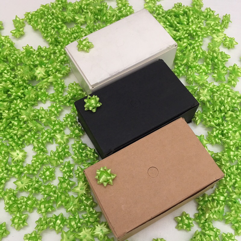 50pcs 1.5cm Mini Ribbons Doorgift Decora Star Ribbons Apple Green ...