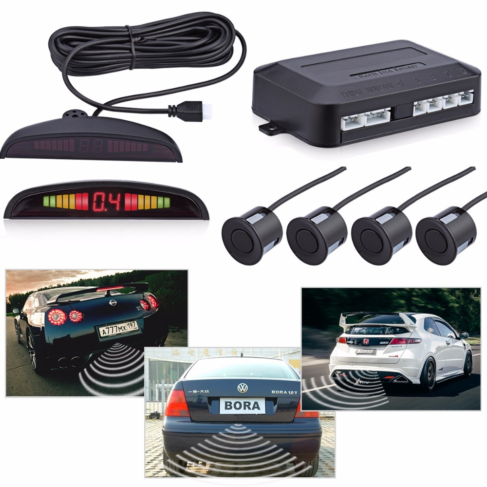 Car Parking 2 Eyes 4 Eyes Assistant Parking Sensor Monitor Auto Reverse ...