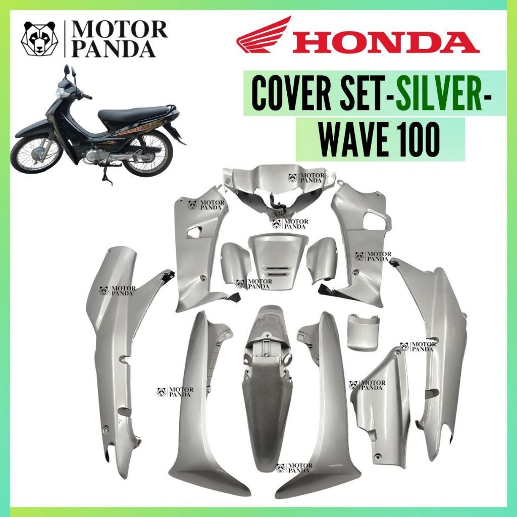 HONDA WAVE100 WAVE 100 COVERSET COMPLETE COVER SET BODY CAVER KAVER RED MARRON DARK BLUE YELLOW 100 GOOD QUALITY Shopee Malaysia