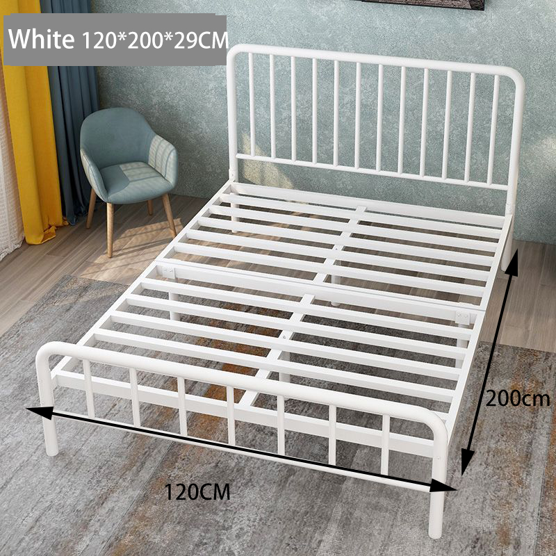 Amy Metal Bed Frame Queen/Single Duty Heavy Iron Bed Katil Bujang ...