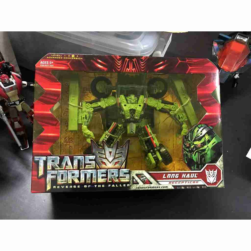 NEW old stock Hasbro Transformers ROTF Voyager class Long Haul | Shopee ...