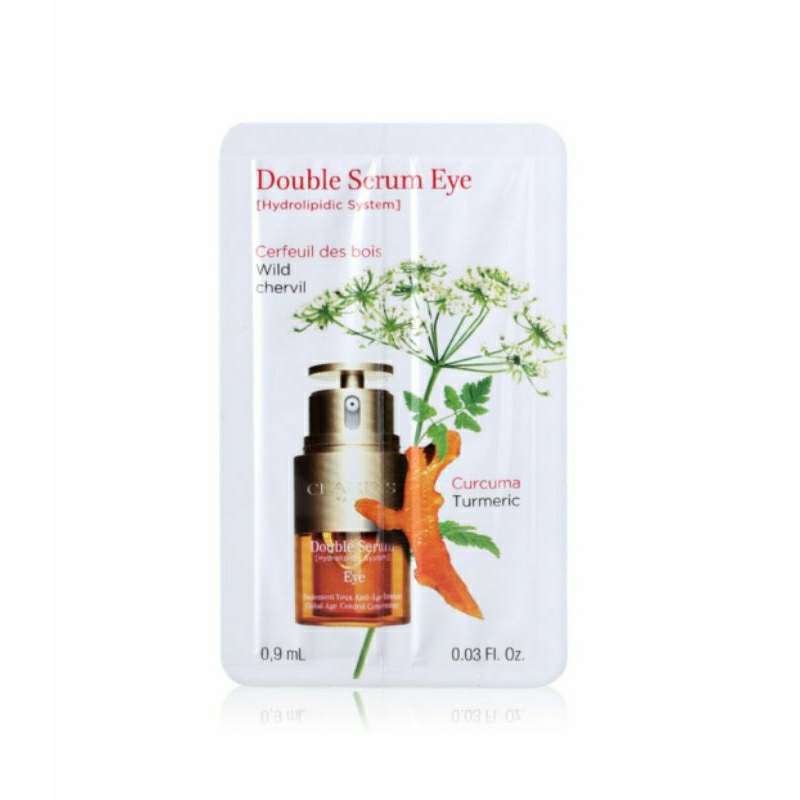 Clarins Double Eye Serum 0.9ml Shopee Malaysia