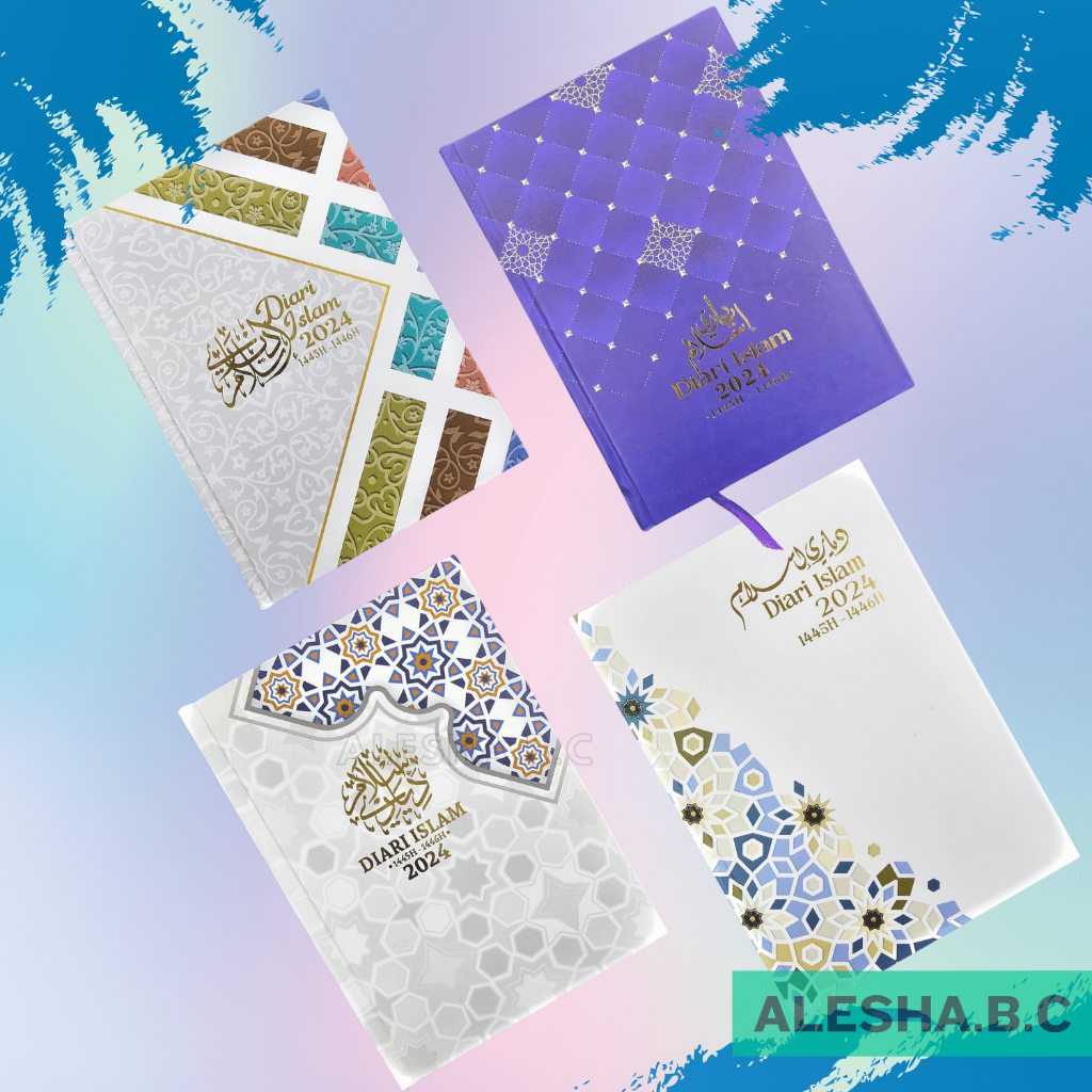 DIARI ISLAM KULIT TEBAL 2024 1445H-1446H / HARDCOVER ISLAMIC DIARY 2024 ...