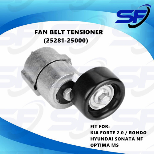 KIA FORTE 2.0 RONDO HYUNDAI SONATA NF OPTIMA MS FAN BELT TENSIONER ...
