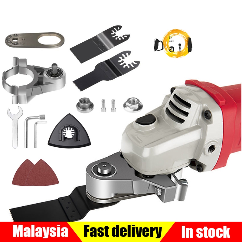 Angle Grinder Adapter Oscillating Multi Tool Ordless Oscillator Trimmer