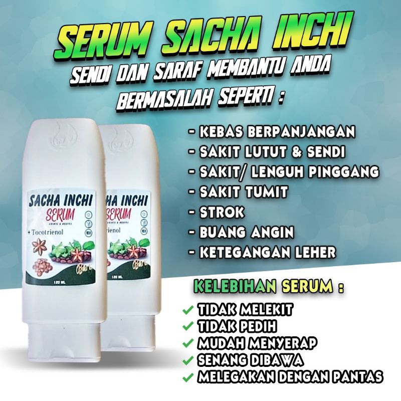 pos percuma (2 botol) Serum Sacha inchi baik untuk sengal2 lutut dan ...
