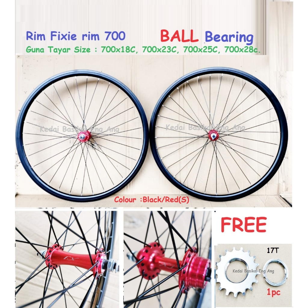 Rim discount basikal fixie