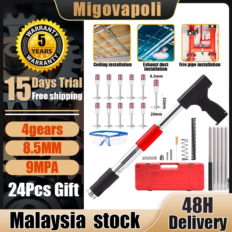 Steel Nails Guns Brick Wall Anchor Wire Slotting Device Decoration ...