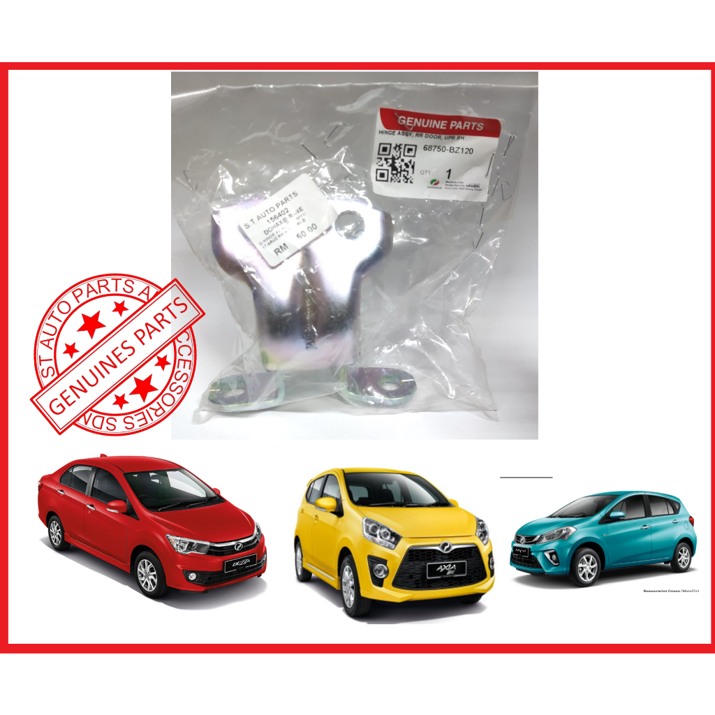 DOOR HINGE PERODUA AXIA /BEZZA /MYVI 17/ARUS GENUINES PARTS FRONT /REAR ...