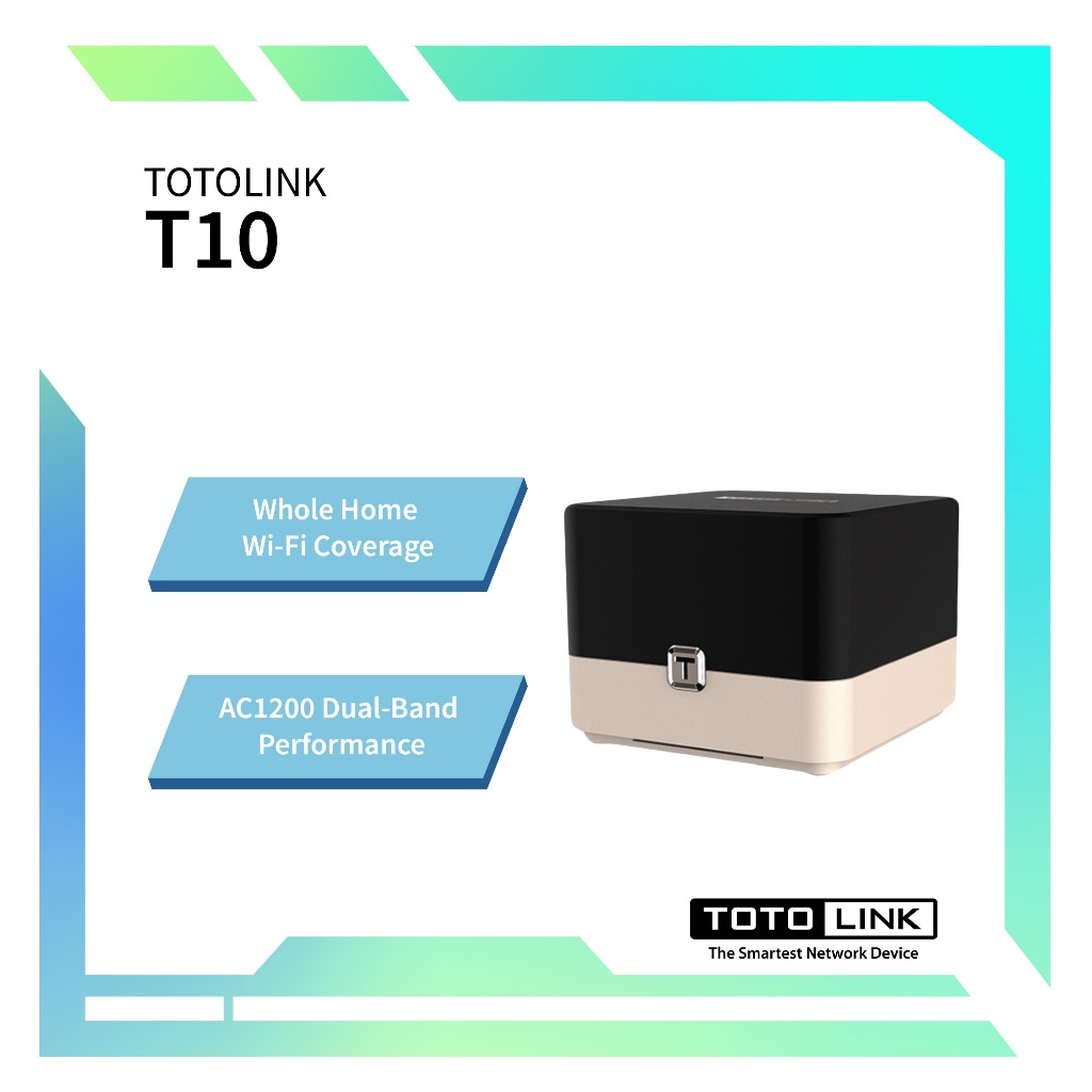 [3-YEARS WARRANTY] TOTOLINK T10 AC1200 Smart Home Wi-Fi Router (3 Pack ...