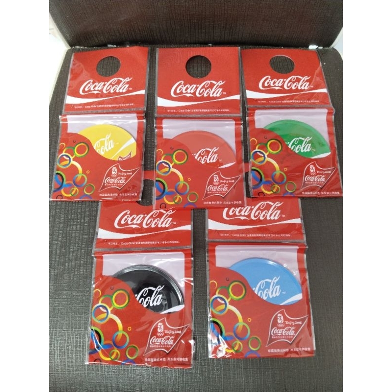 (5 in 1) Coca Cola Coke Olympics Coasters | Shopee Malaysia