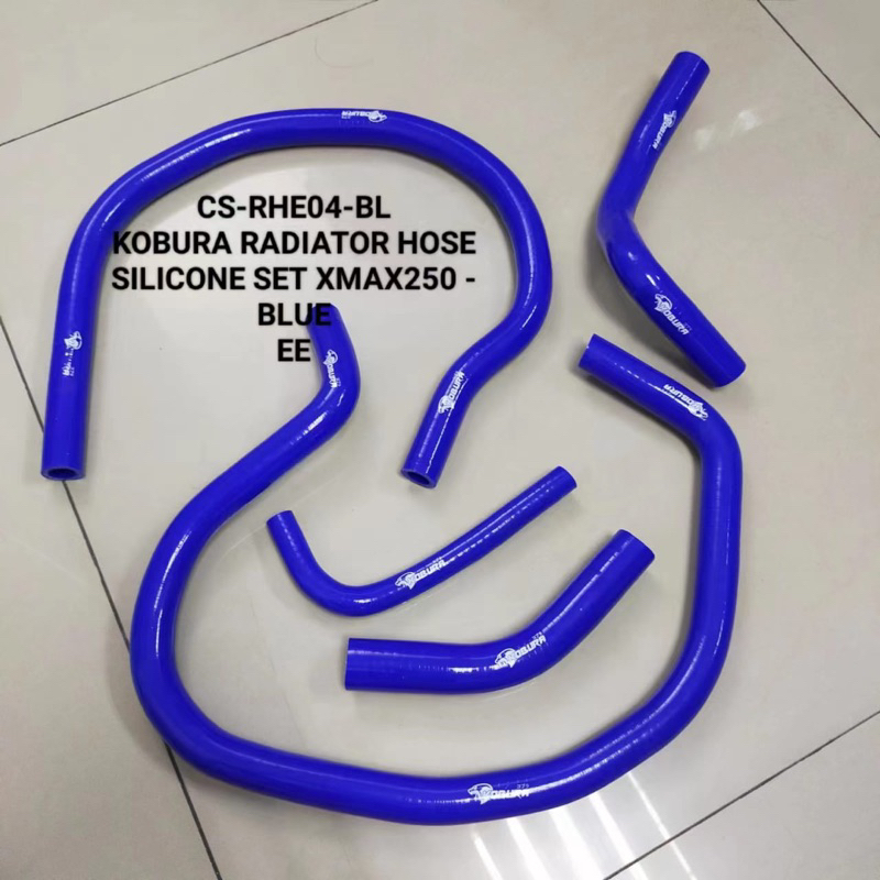 KOBURA RADIATOR HOSE SILICONE BLUE Xmax / Y15 / LC135 / NVX / NMAX