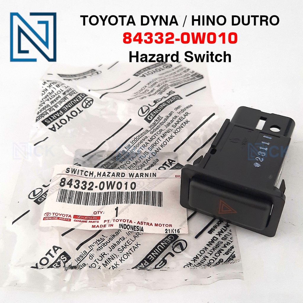 Genuine TOYOTA DYNA HINO DUTRO Hazard Emergency Switch Double Signal