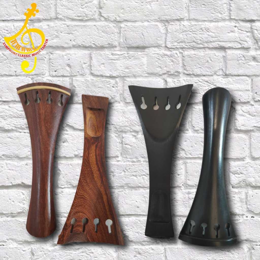 Mindcrafts™ Hand Carved Violin Tailpiece & Chin Rest 4/4 | Mindcrafts