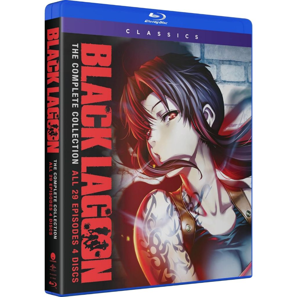 PRE ORDER BLACK LAGOON COMPLETE COLLECTION BLU RAY + OVA 4 DISC BLU RAY SET  REGION A US IMPORT ORIGINAL NEW ANIME | Shopee Malaysia