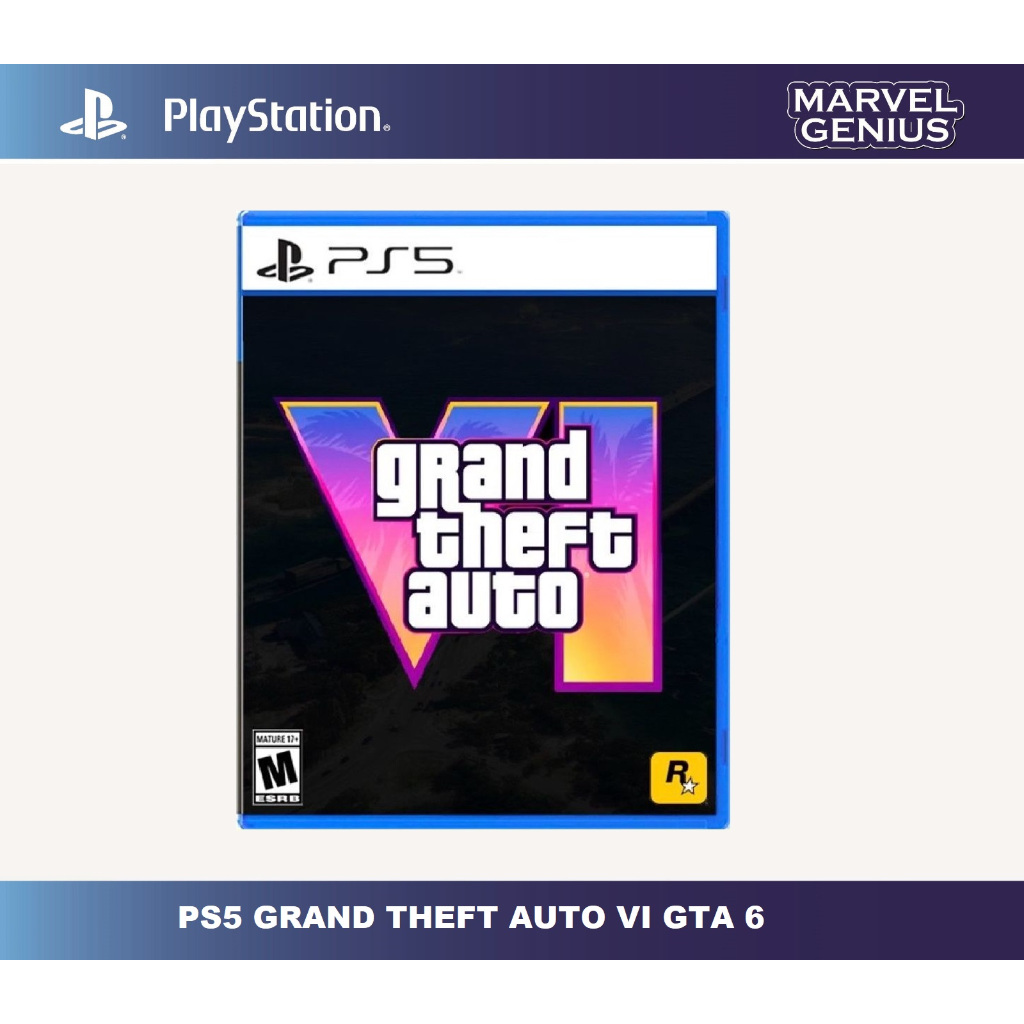 PREORDER] PS5 GAME GTA 6 Grand Theft Auto VI / GTAVI / GTA SIX 俠盜獵車手 6 中英文版  ENG/CHN