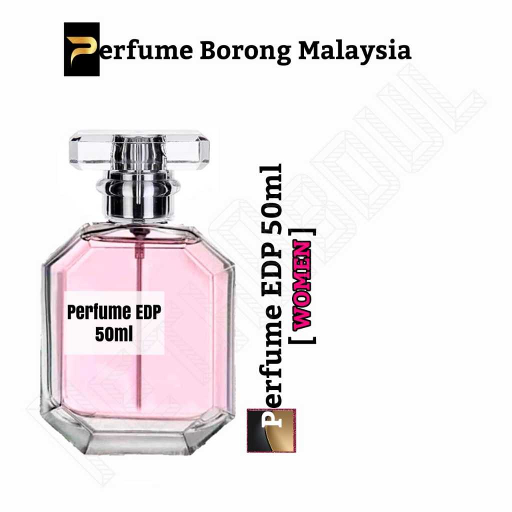 (50ML) PERFUME EDP MINYAK WANGI VIRAL 50ML LONG LASTING PERFUME TAHAN