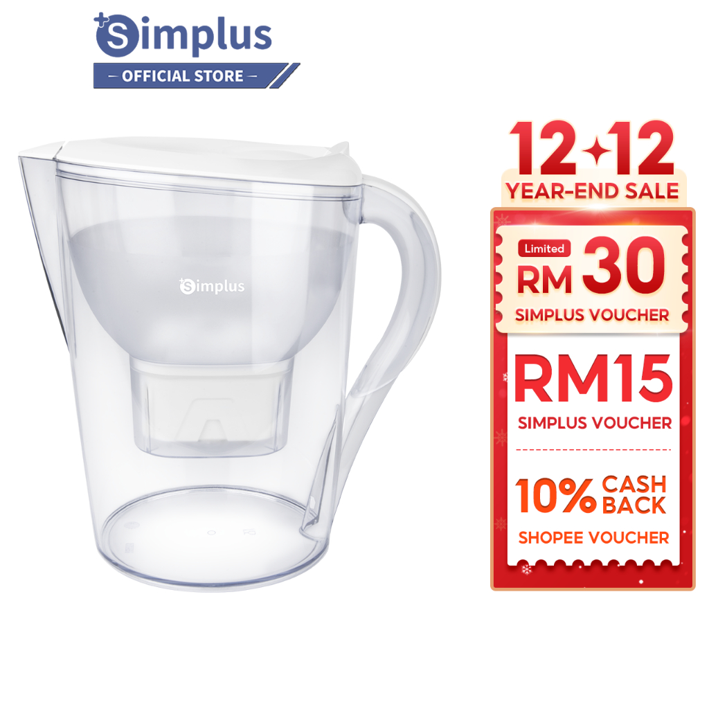 Simplus Filter Kettle 3.5L Large Capacity Water Filter Jug Picther Water Purifier Jug Shopee