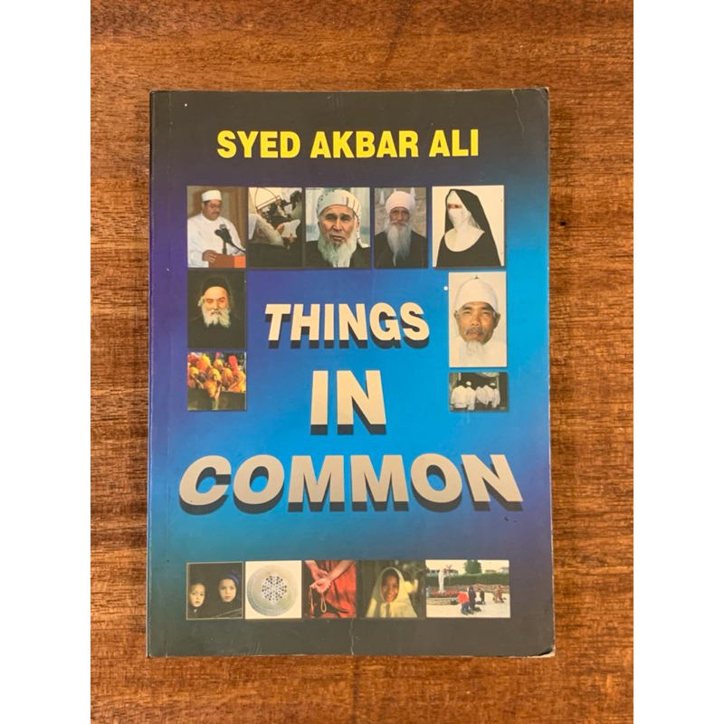 Things In Common book by Syed Akbar Ali | Shopee Malaysia