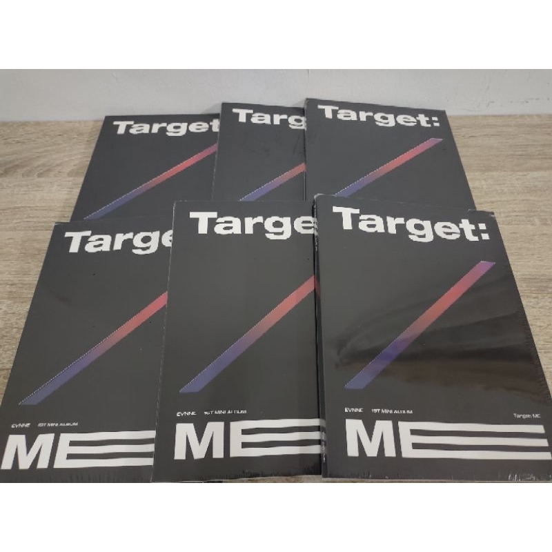 Evnne Target Me Sealed 1st Mini Album WTS | Shopee Malaysia