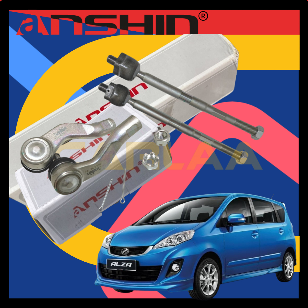 Anshin Japan Perodua Alza Rack End & Tie Rod End Combo Set Shopee