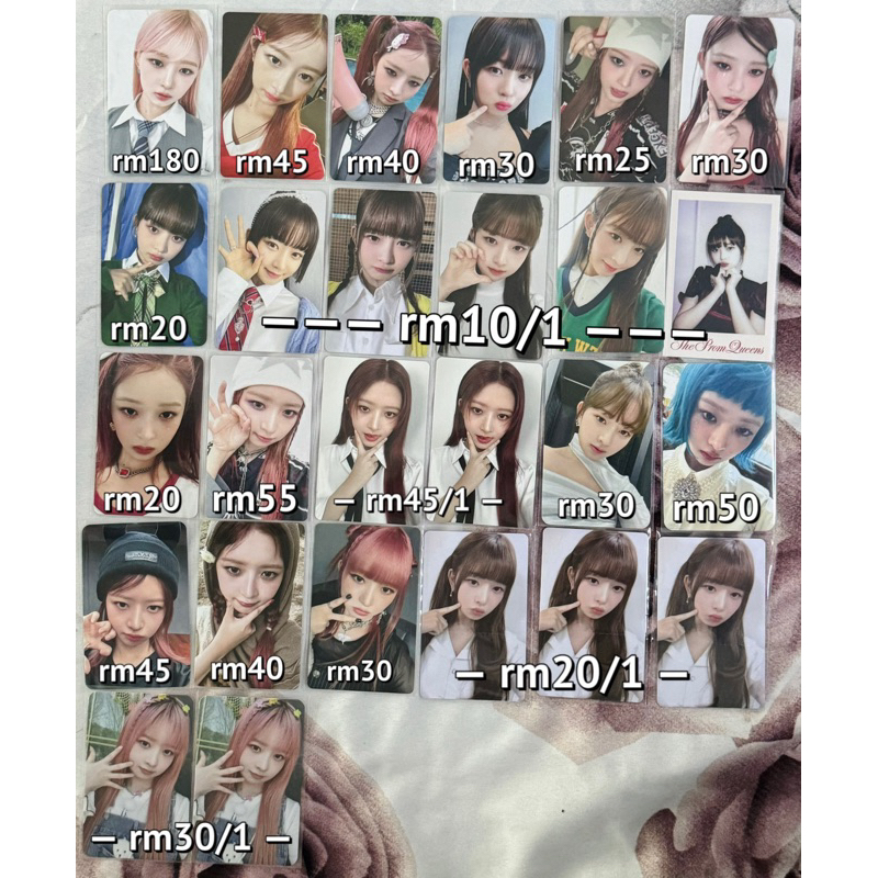 IVE Photocards Collection Lot De 55 Cartes Postales « Dive » Pour Chanson Love Dive Wonyoung Yujin Leeseo LIZ (I'VE IVE