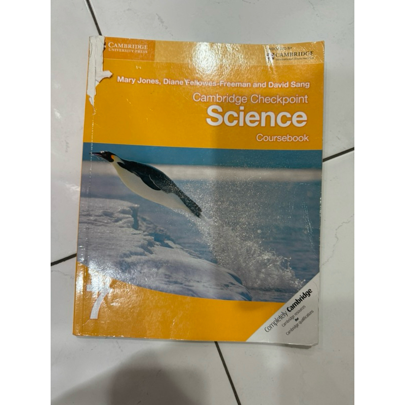 Cambridge Checkpoint Science Coursebook 7 (100% original) | Shopee Malaysia