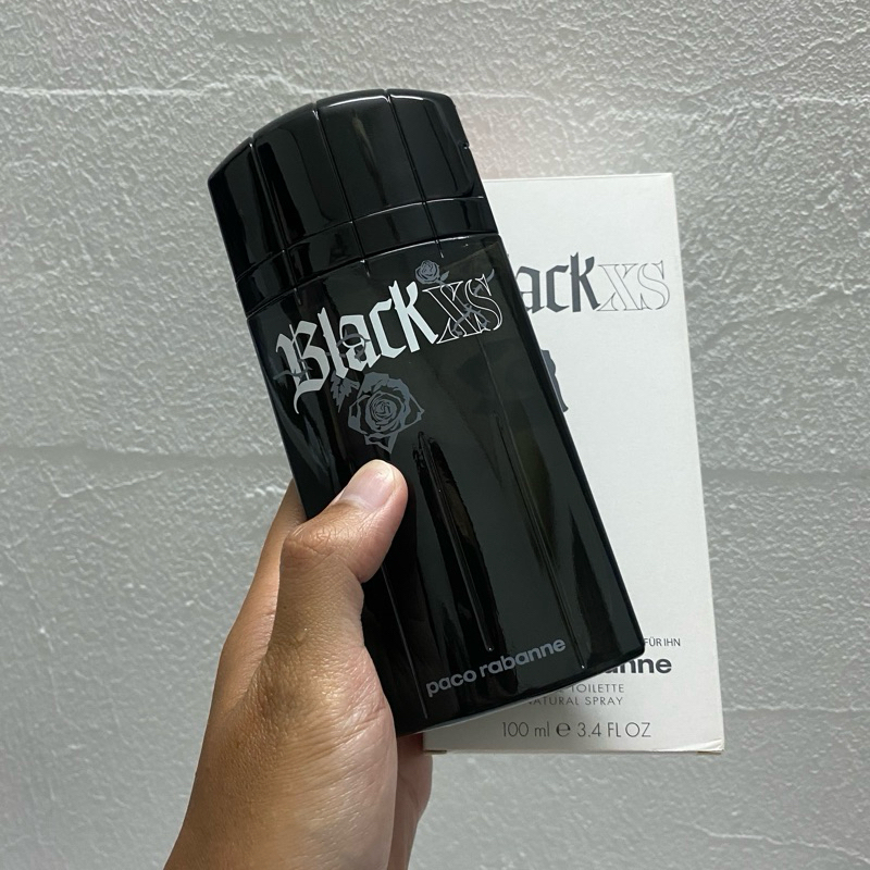 NEW Paco Rabanne Black XS Discontinued Bottle Shopee Malaysia