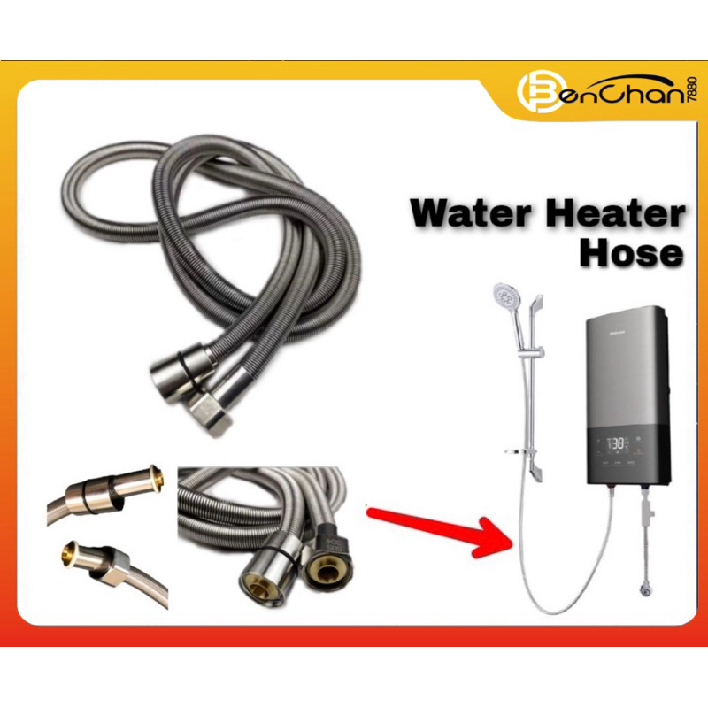 🌟Ready Stock🌟 WATER HEATER HOSE SUS304 WATER HEATER 304 Stainless Steel ...