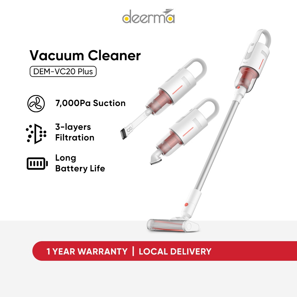 Deerma VC20 Plus Cordless Vacuum Cleaner 8000Pa Handheld Vacuums Global