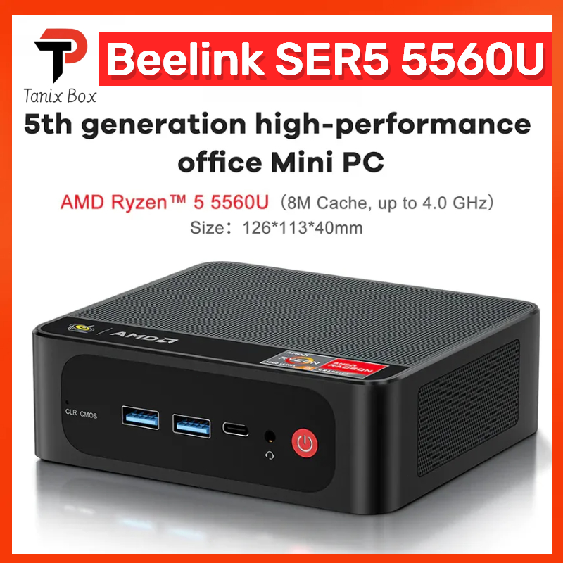 新作入荷中 Beelink SER5 Ryzen5 5560U MiniPC - デスクトップPC